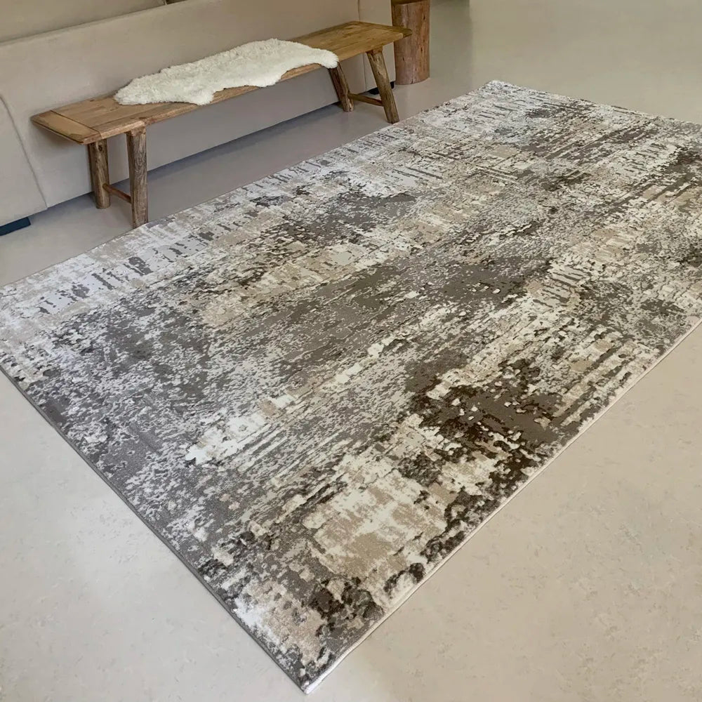 Prico Beige Cream Carpet (Rectangle)