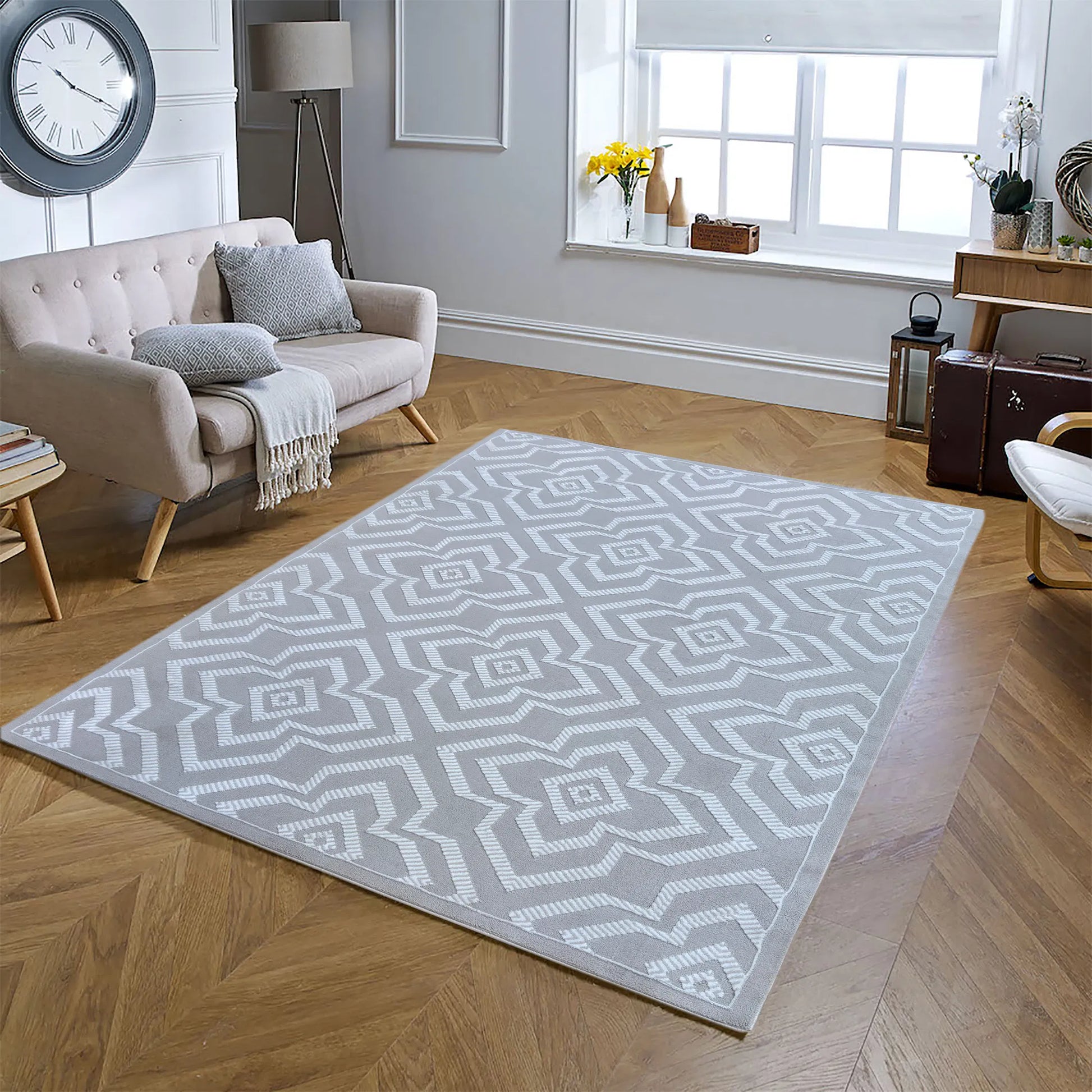 Filro Cream Carpet (Rectangle)
