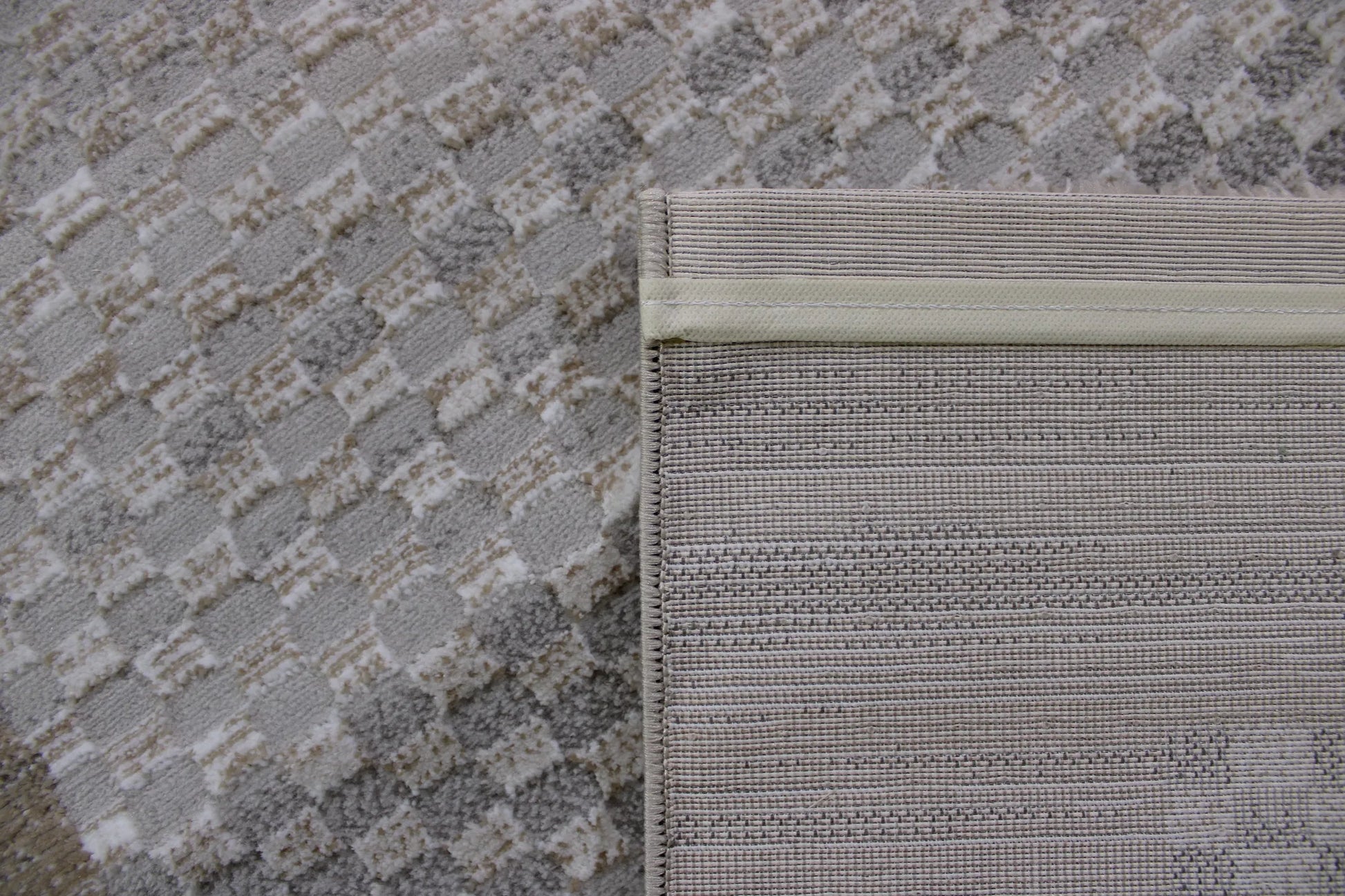 Matrix Beige, Grey Carpet (Runner)