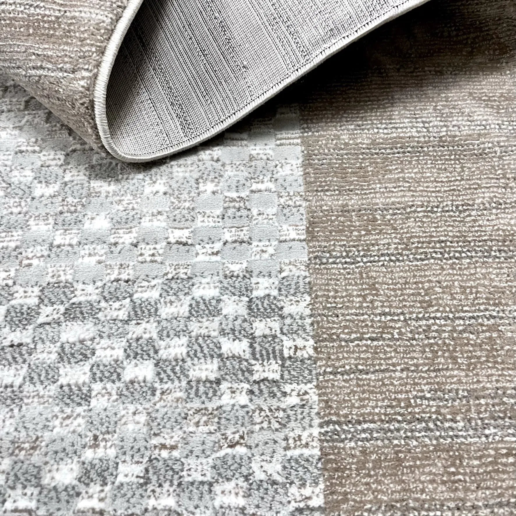 Matrix Beige, Grey Carpet (Runner)