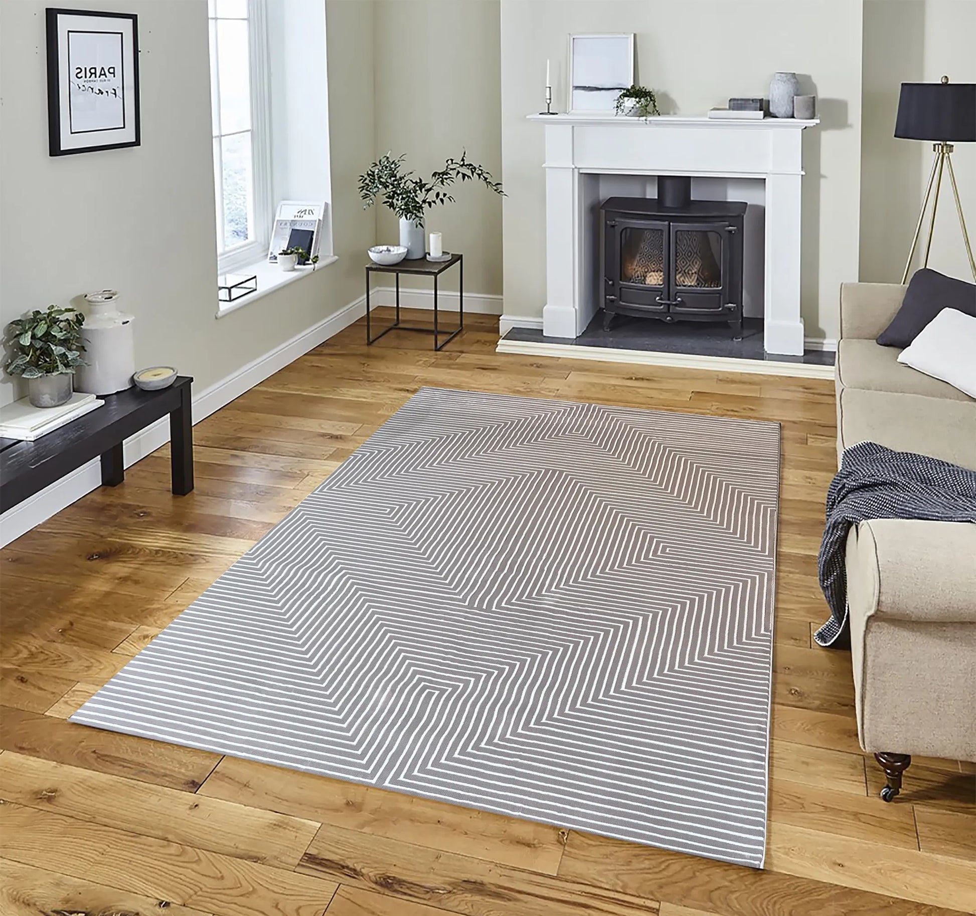 Lito Grey Carpet (Rectangle)