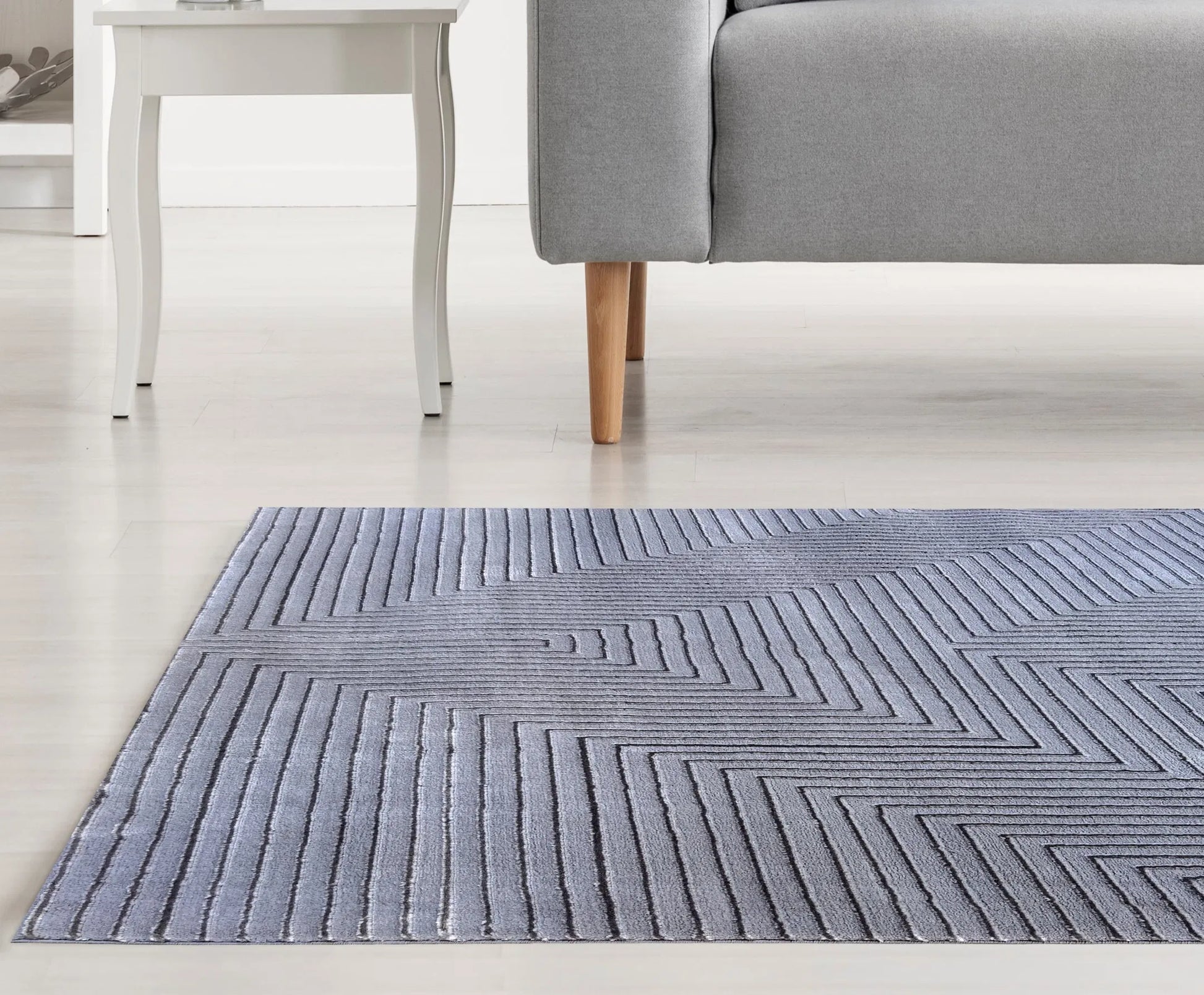 Myrina Grey Carpet (Rectangle)