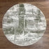 Dew Beige, Green Carpet (Round)