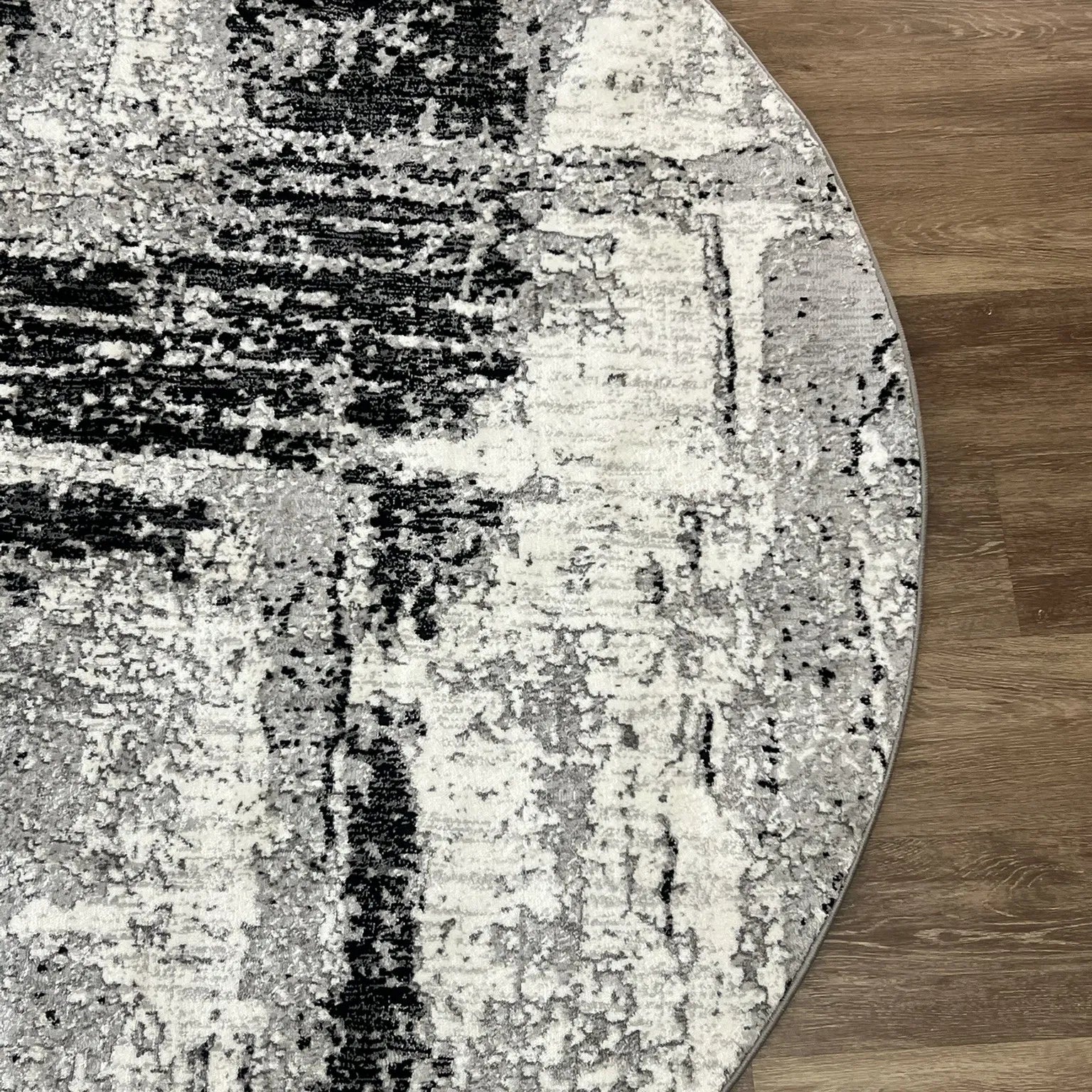 Supremo Grey, Black Carpet (Runner)