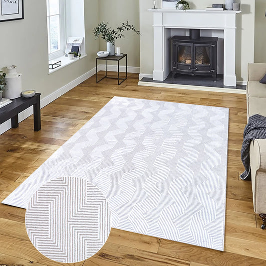 Mohen Cream Carpet (Square)