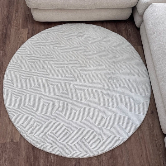 Mohen Cream Carpet (Round)