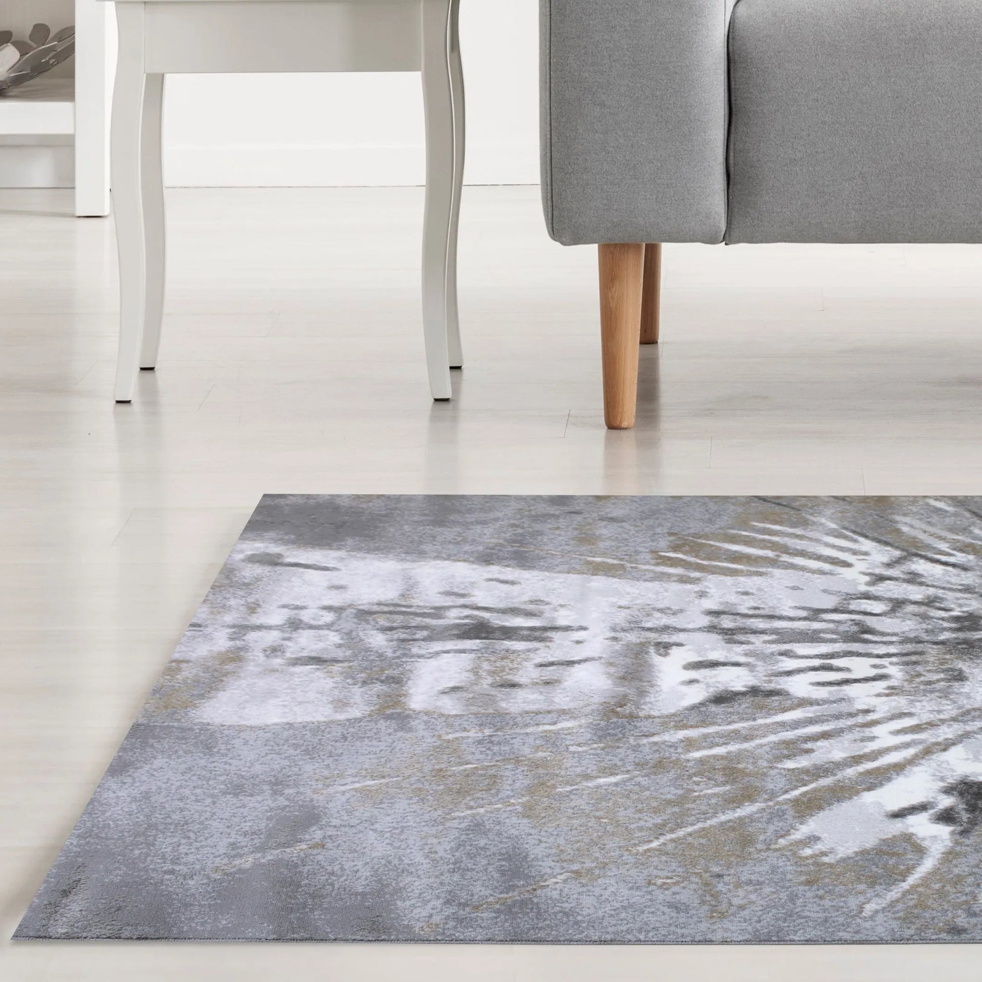 Glass Break rug-Grey  -Medium Pile-Multiple Sizes