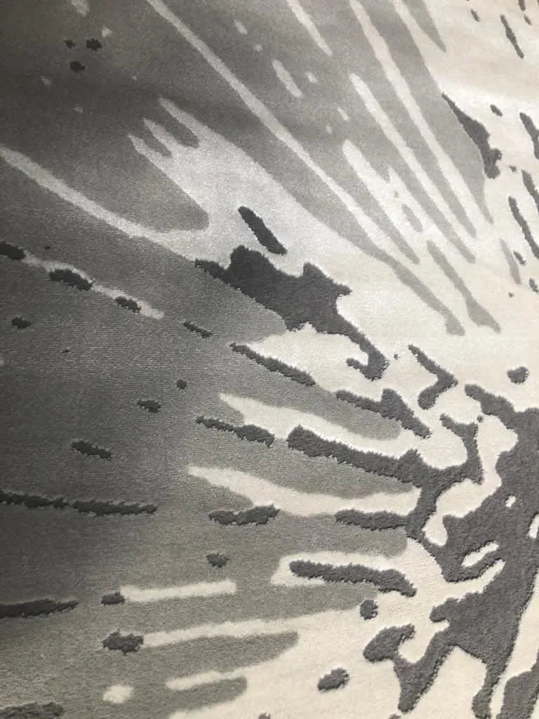 Glass Break rug-Grey  -Medium Pile-Multiple Sizes