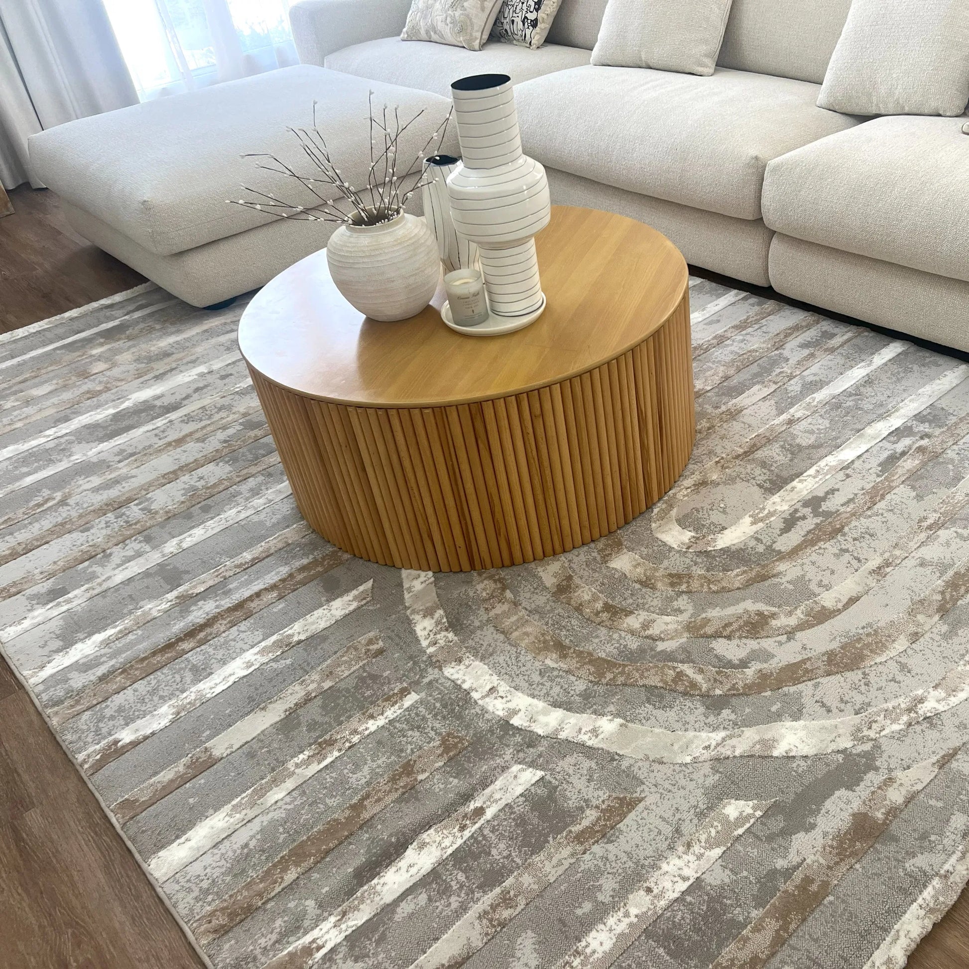Riverdale Beige Carpet (Rectangle)