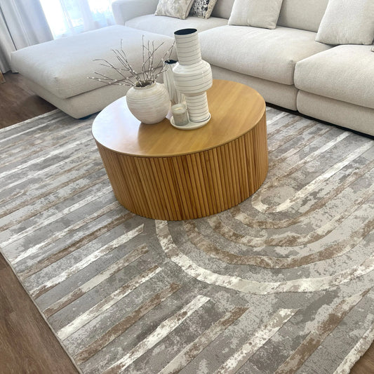 Riverdale Beige Carpet (Rectangle)