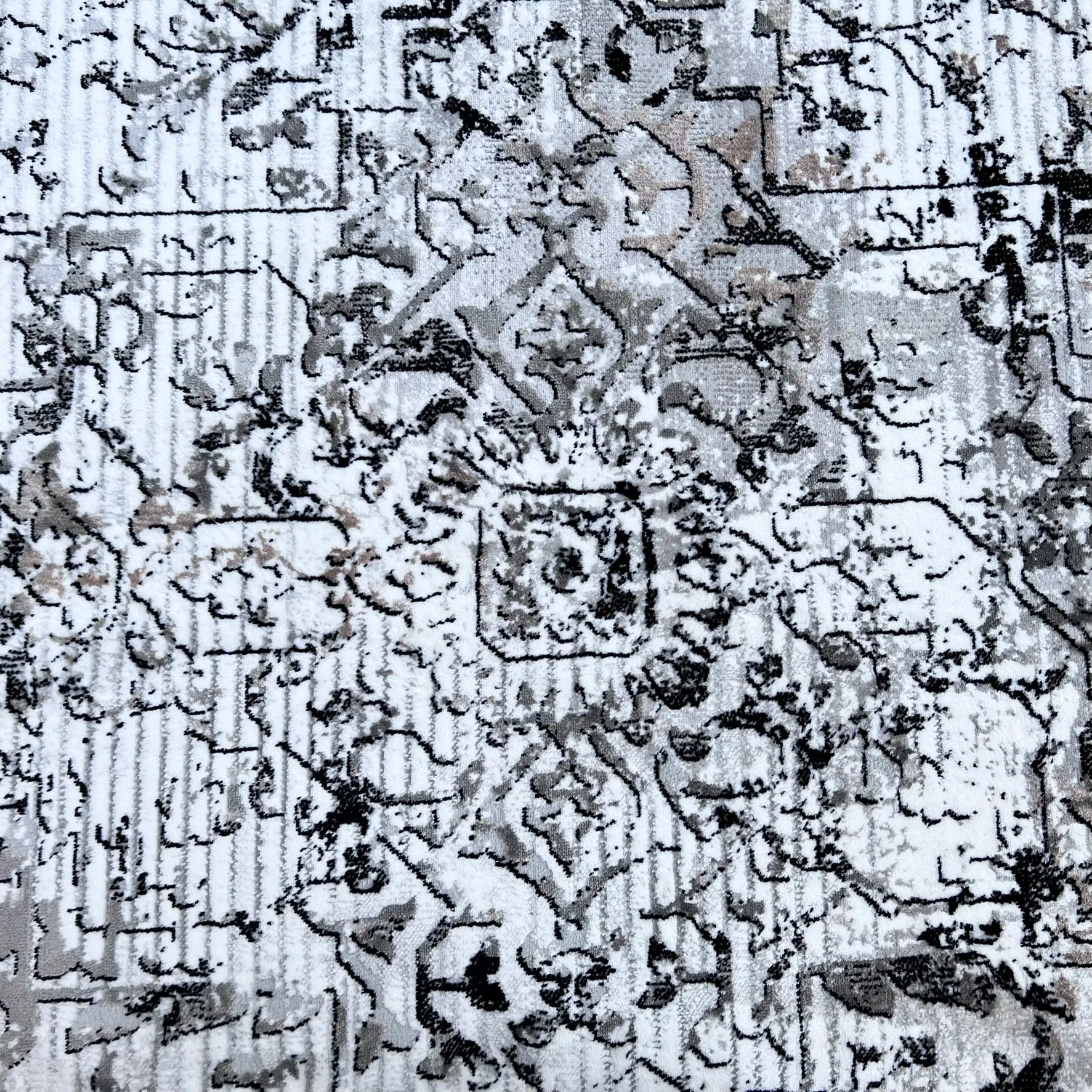 Mystery Grey, Black Carpet (Runner)