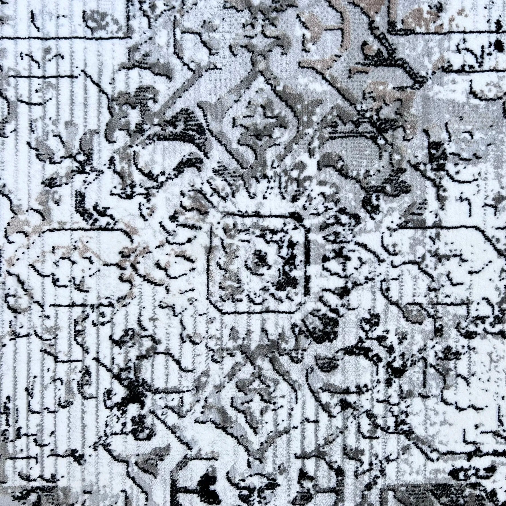 Mystery Grey, Black Carpet (Runner)