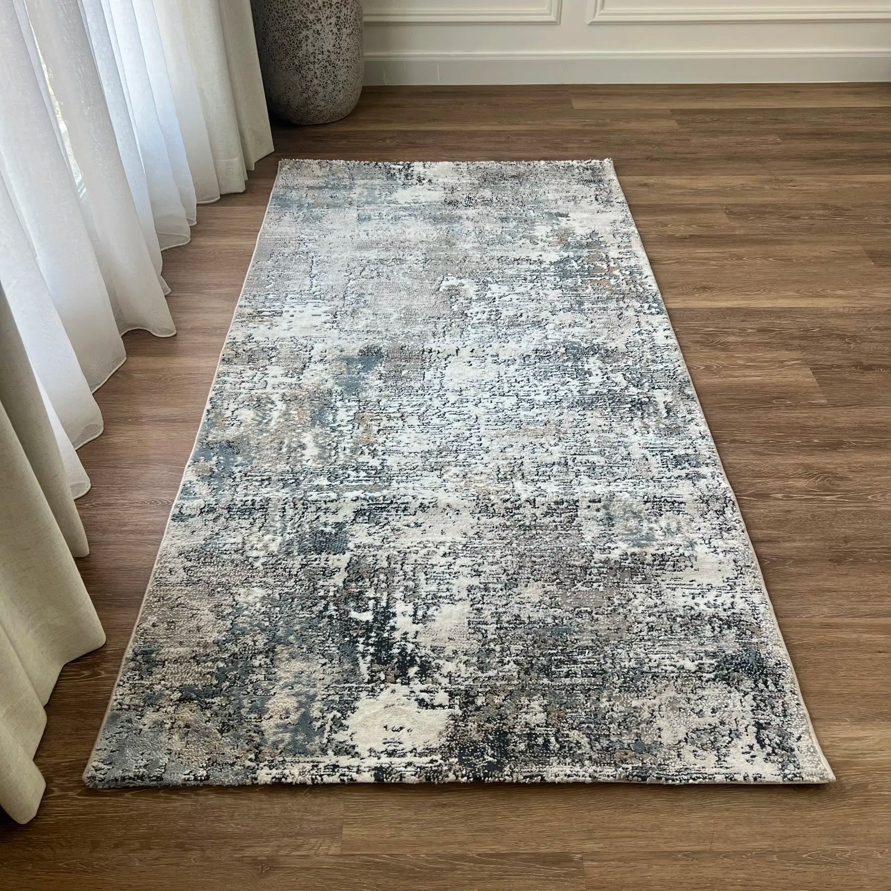 Paula Navy Blue Carpet (Runner)