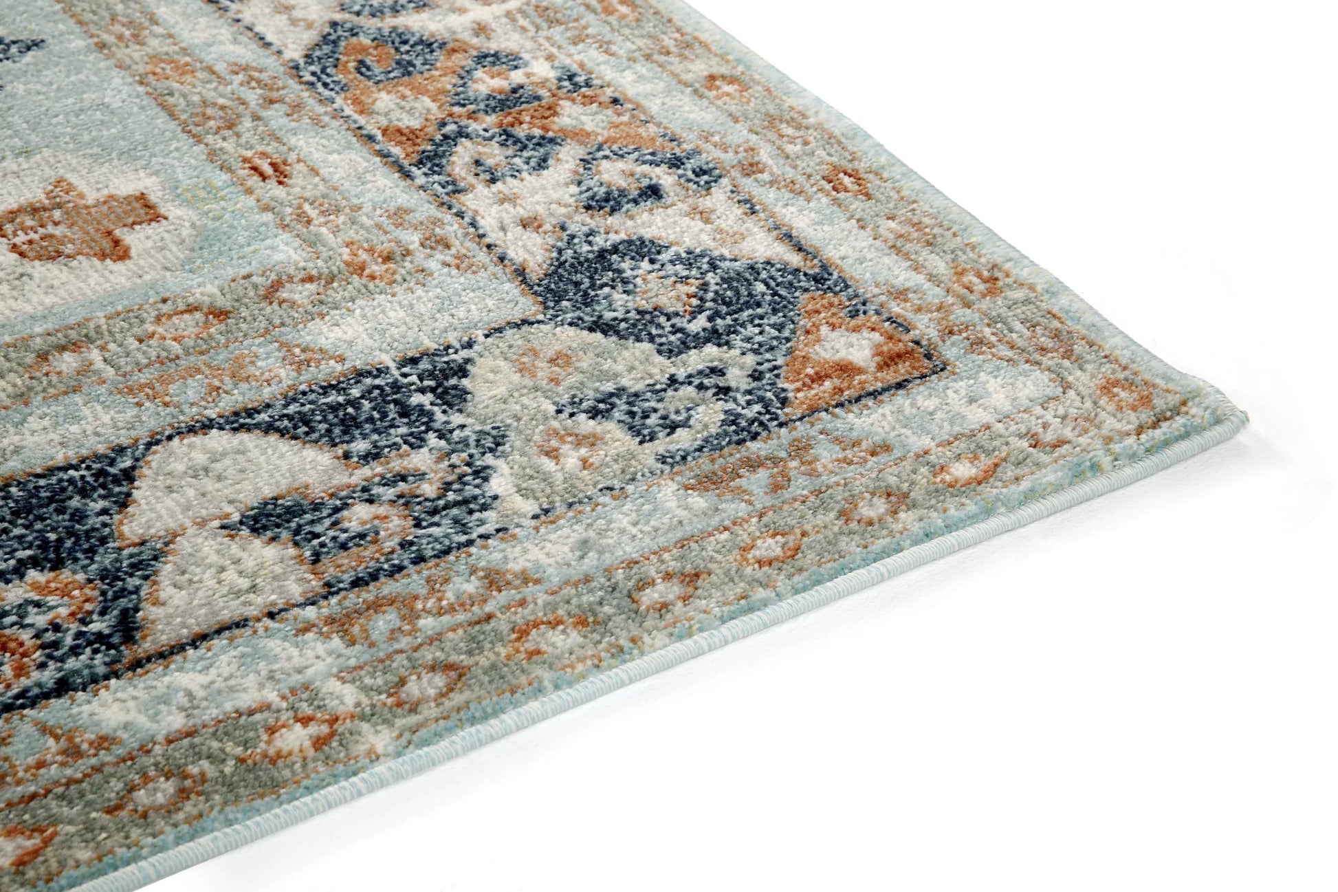 Drama Aqua Blue Carpet (Rectangle)