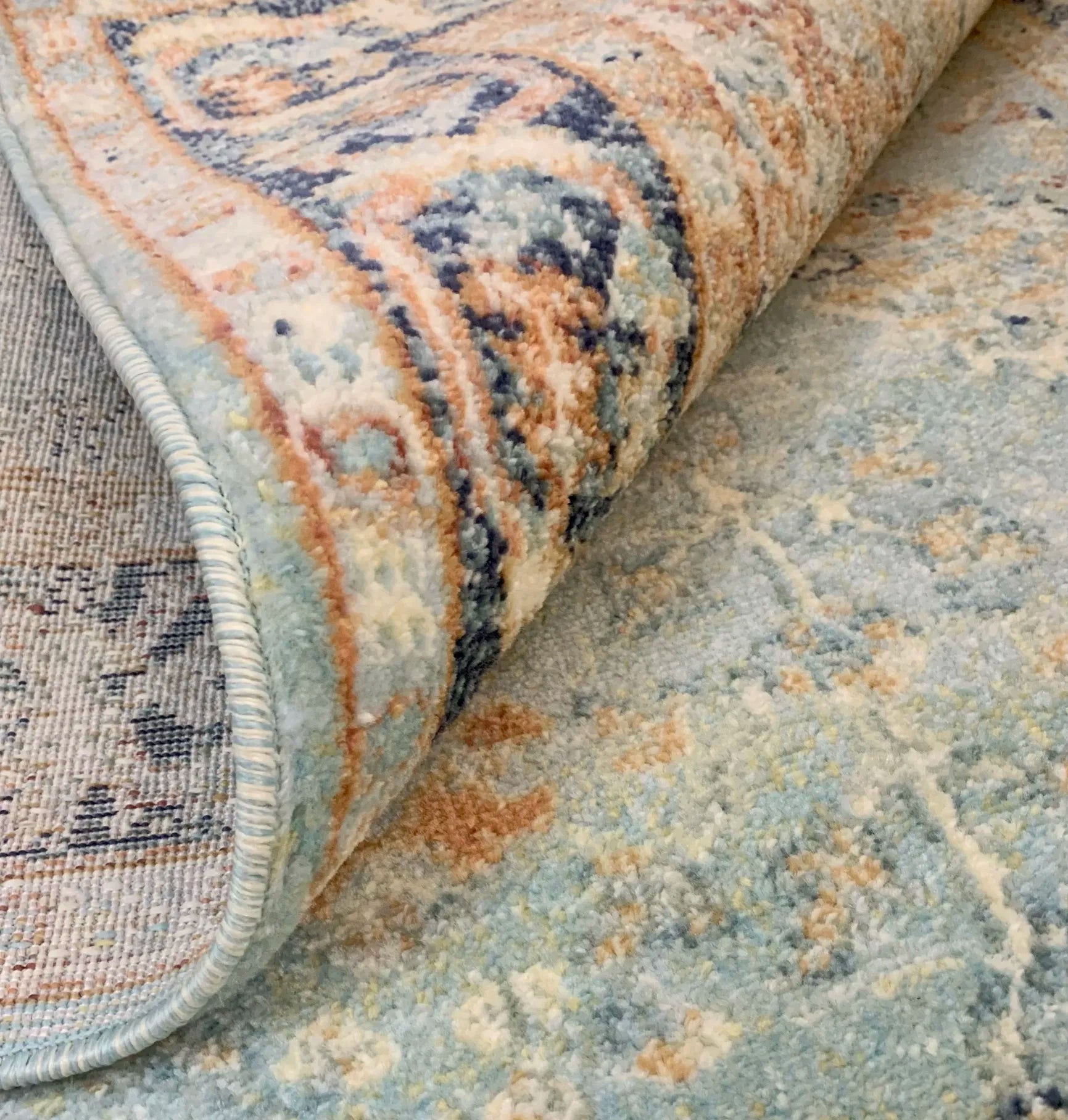 Castor Aqua Blue Carpet (Rectangle)