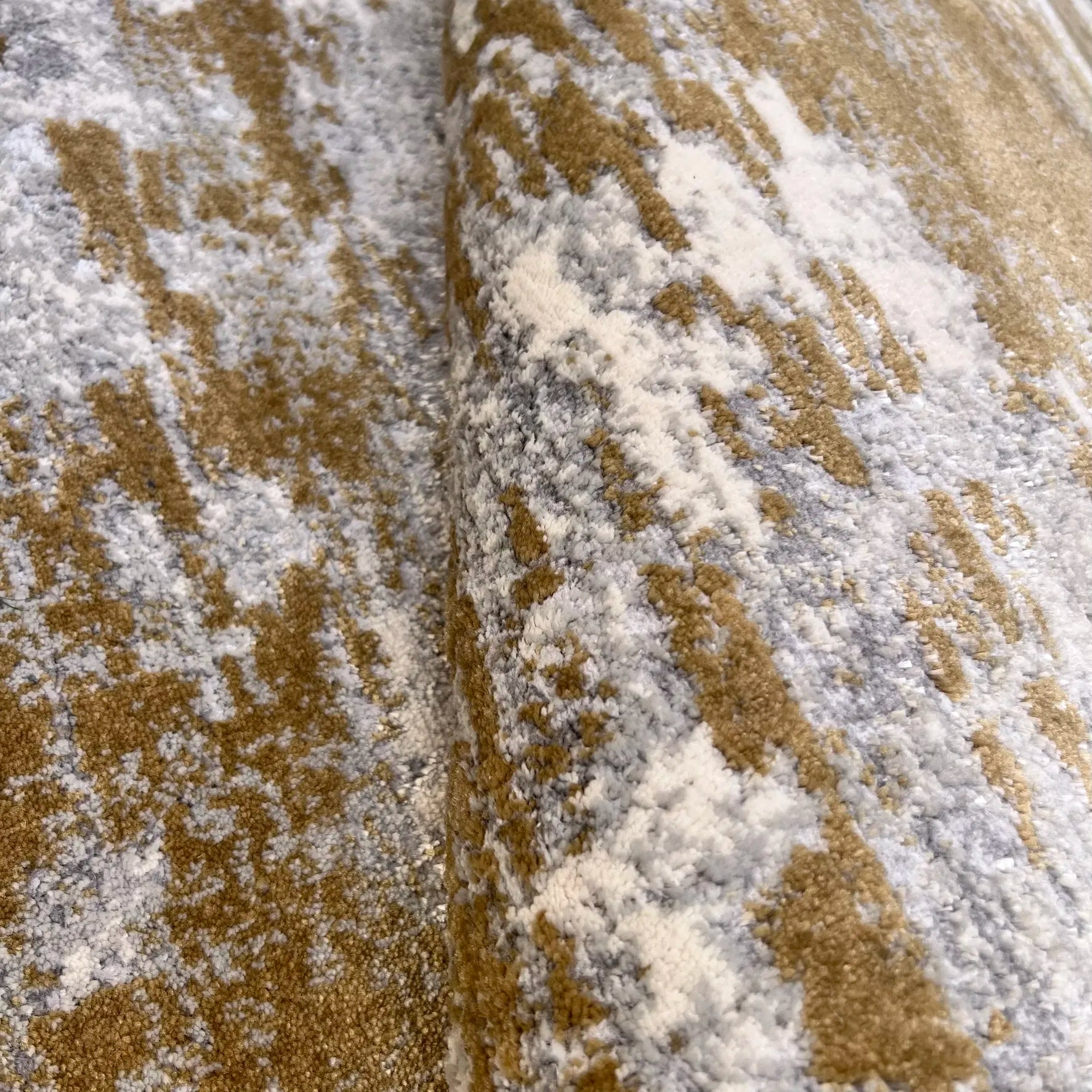 Jewel Grey Gold Carpet (Rectangle)