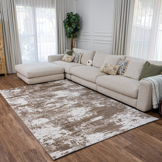 Orion Beige, White Carpet (Rectangle)