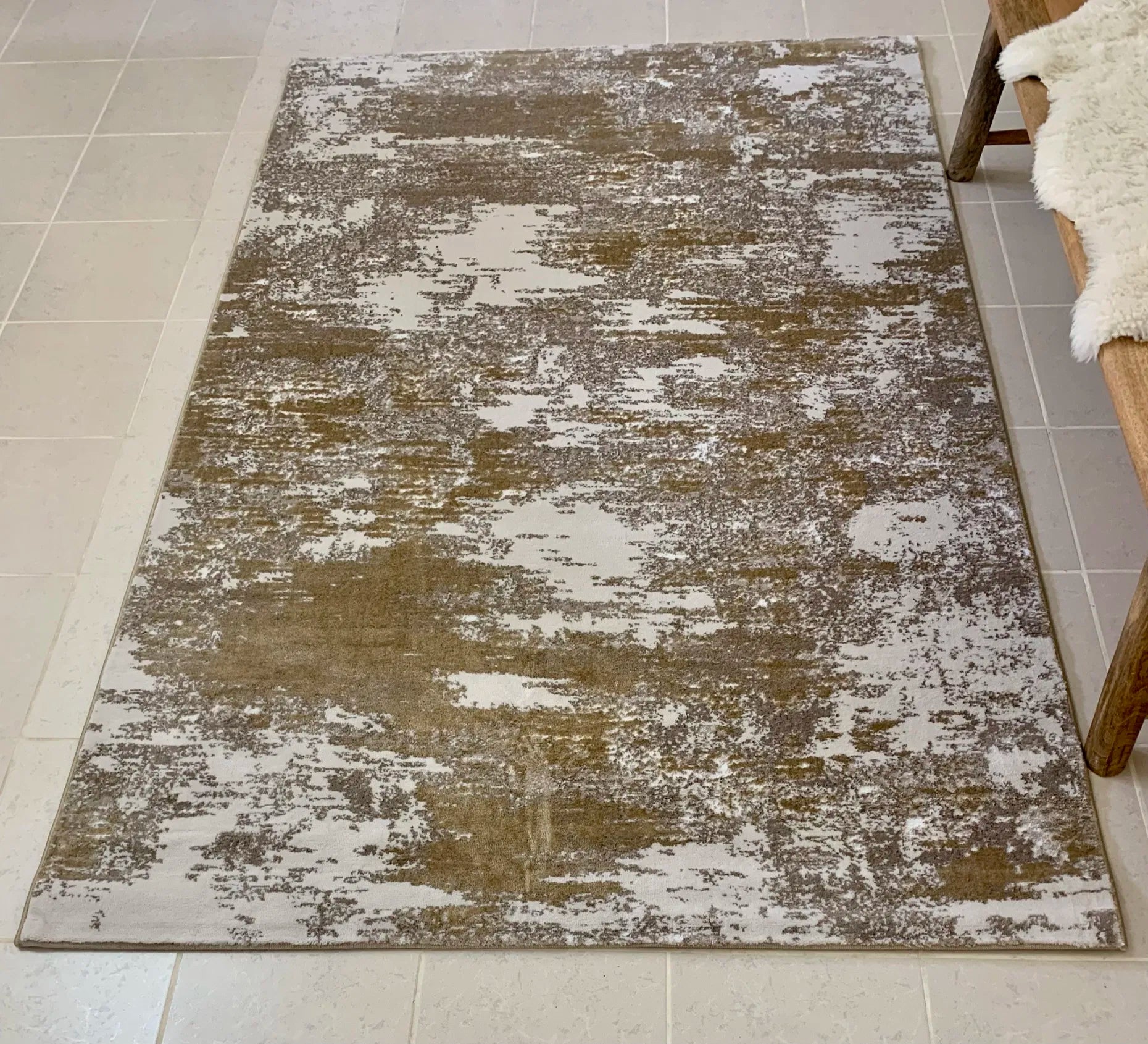 Gordon Beige Golden Carpet (Rectangle)