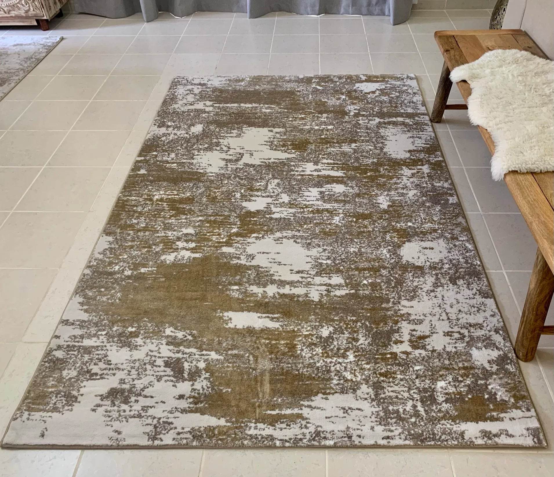 Gordon Beige Golden Carpet (Rectangle)