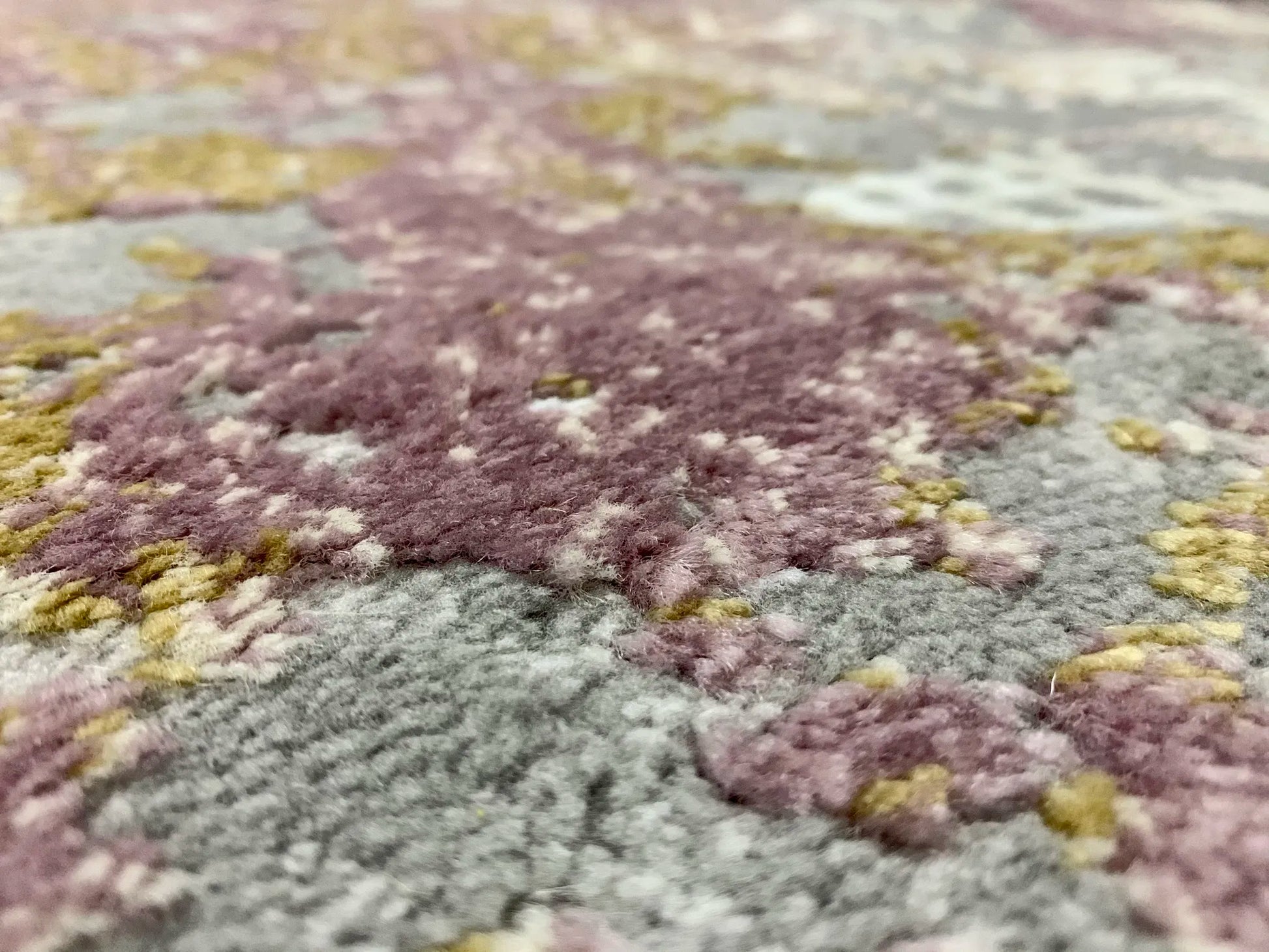 Diana Grey Pink Carpet (Rectangle)