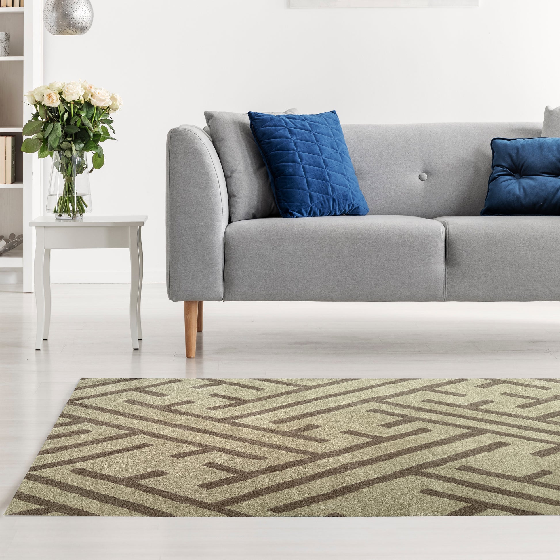 Tuftedrug-HFwl3-Beige-Brown2 - Handpicked Furniture AE