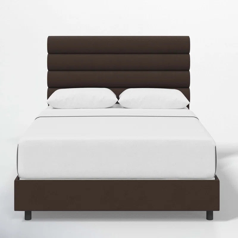 Robert Upholstered Bed (Choose size, fabric, colour & legs)
