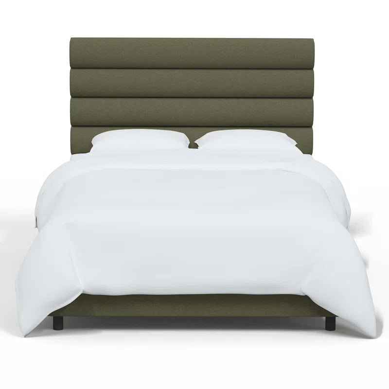 Robert Upholstered Bed (Choose size, fabric, colour & legs)