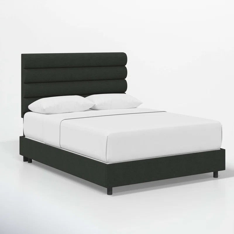 Robert Upholstered Bed (Choose size, fabric, colour & legs)