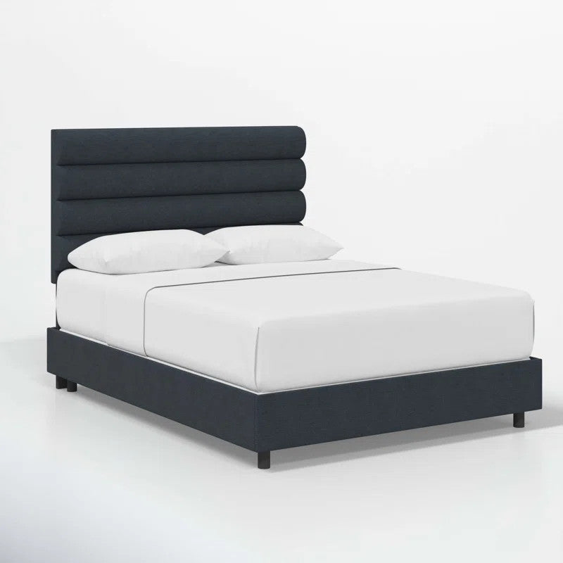 Robert Upholstered Bed (Choose size, fabric, colour & legs)
