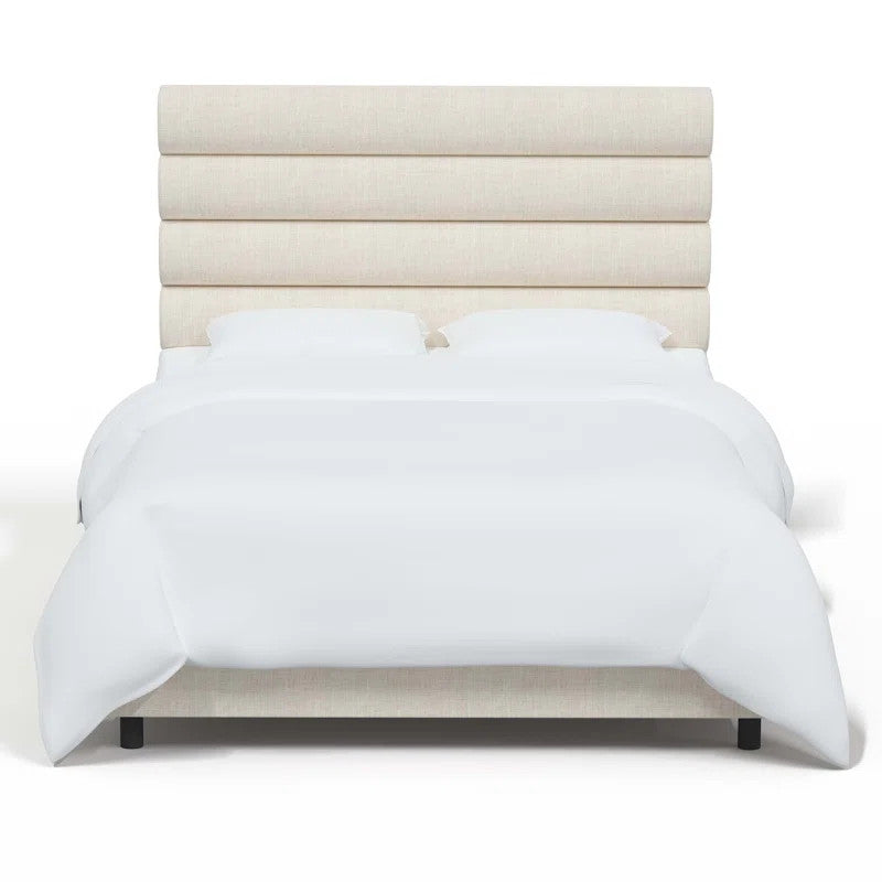 Robert Upholstered Bed (Choose size, fabric, colour & legs)