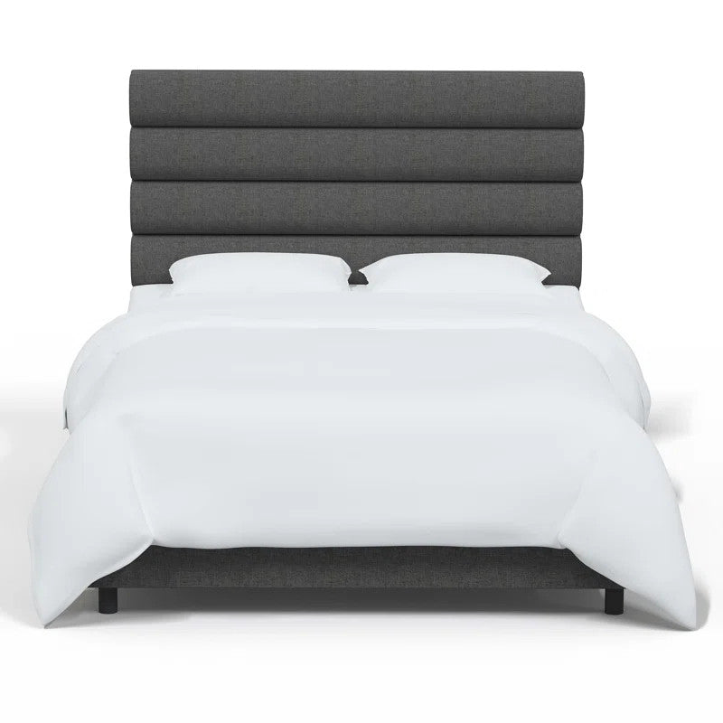 Robert Upholstered Bed (Choose size, fabric, colour & legs)