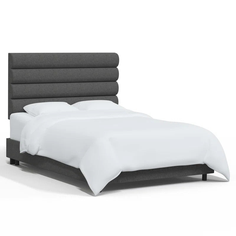 Robert Upholstered Bed (Choose size, fabric, colour & legs)