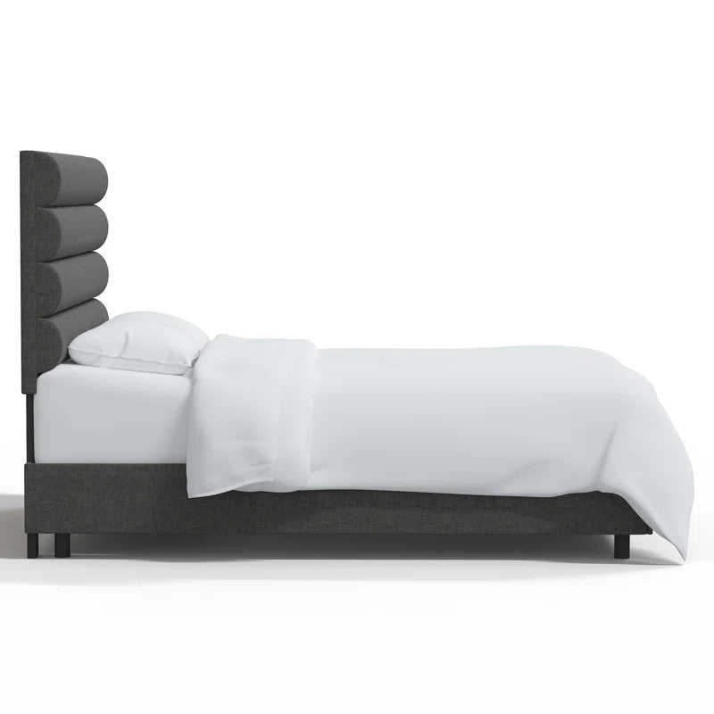 Robert Upholstered Bed (Choose size, fabric, colour & legs)