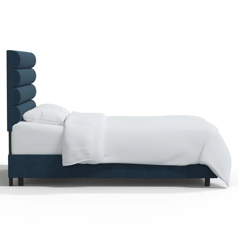 Robert Upholstered Bed (Choose size, fabric, colour & legs)