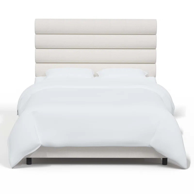 Robert Upholstered Bed (Choose size, fabric, colour & legs)