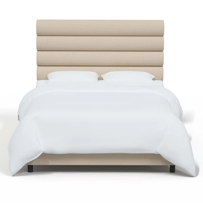 Robert Upholstered Bed (Choose size, fabric, colour & legs)
