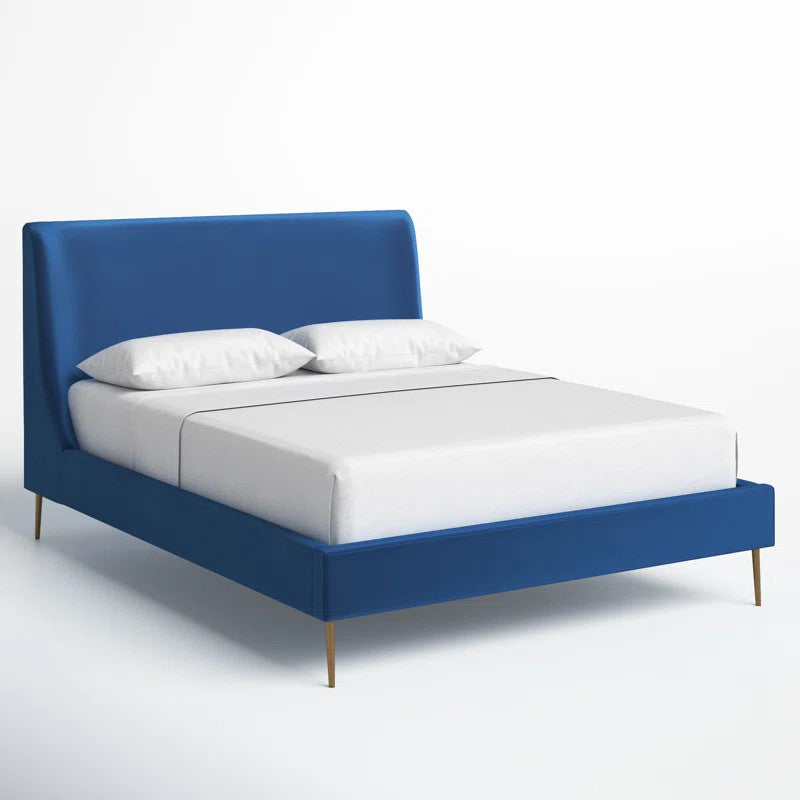 Harold Upholstered Bed (Choose size, fabric, colour & legs)