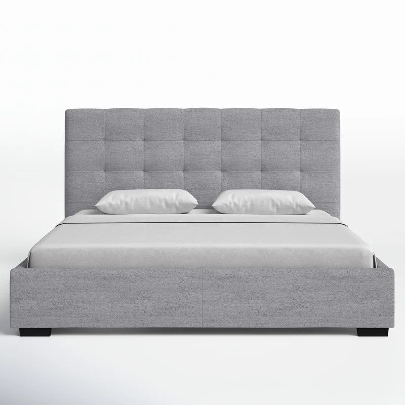 Frank Upholstered Bed (Choose size, fabric, colour & legs)