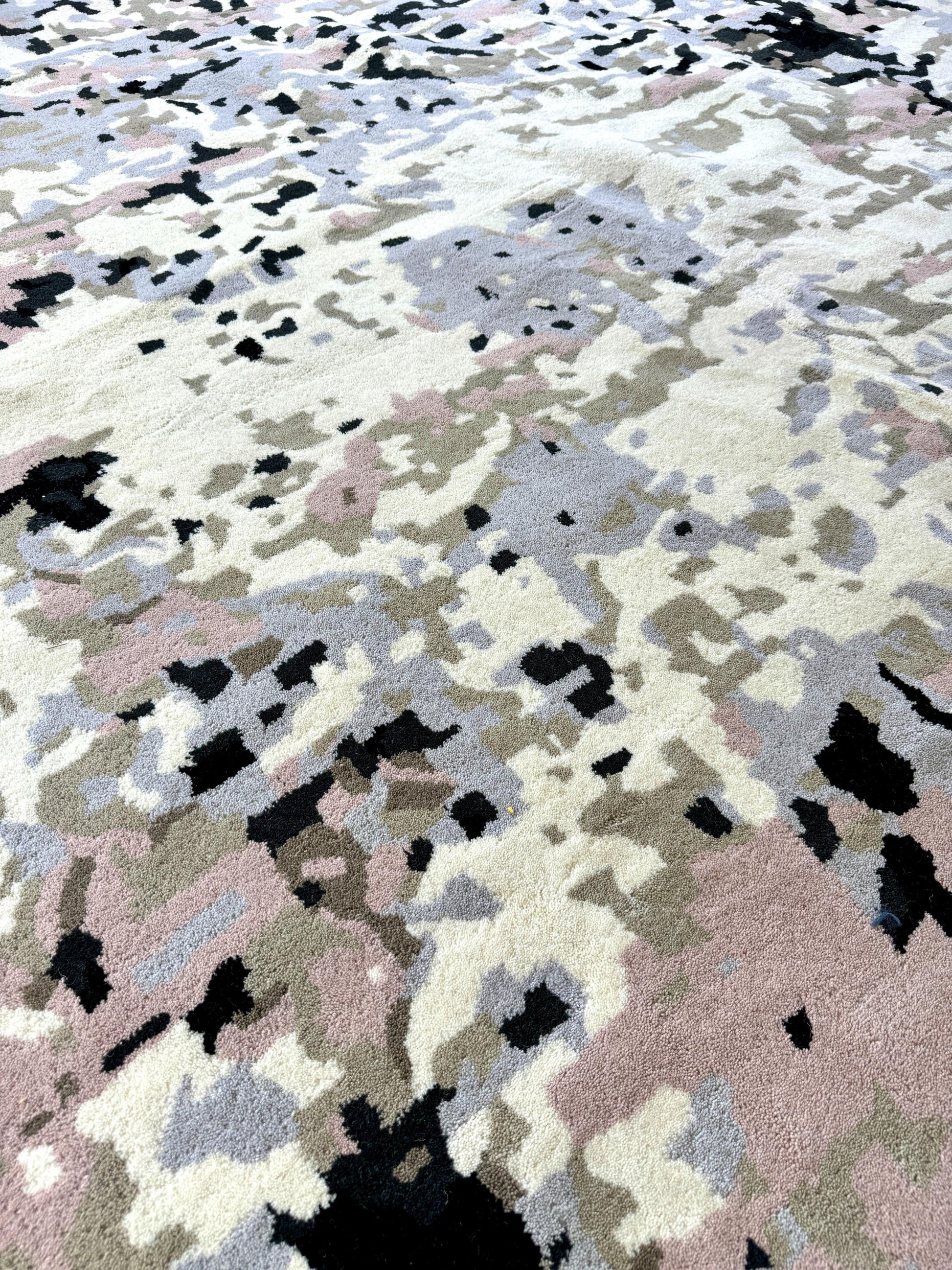 WOOLSILKABSTRACT-YA20221220-Beige-9 - Handpicked Furniture AE