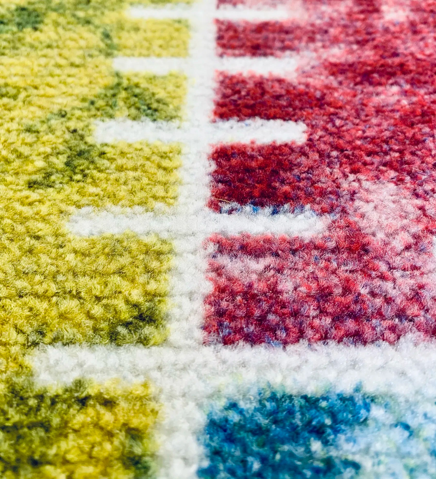 Rainbow Multi-Coloured Carpet (Rectangle)